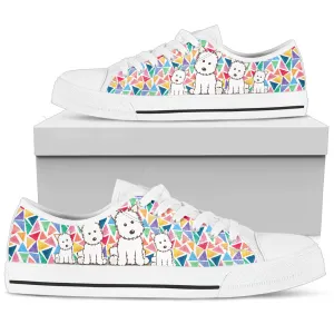 Westie Women's Women Low Top Shoes