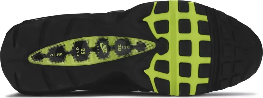 Nike Air Max 95 Neon Buy w/ Klarna or Clearpay breathable lining shoes anti - microbial shoes