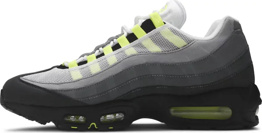 hot - weather shoes Flat terrain stability Nike Air Max 95 Neon Buy w/ Klarna or Clearpay