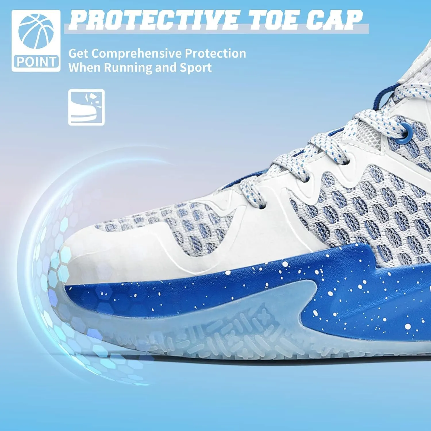 WETIKE Boys Girls Shoes - Kids Sneakers for Running, Basketball & Tennis - Non-Slip