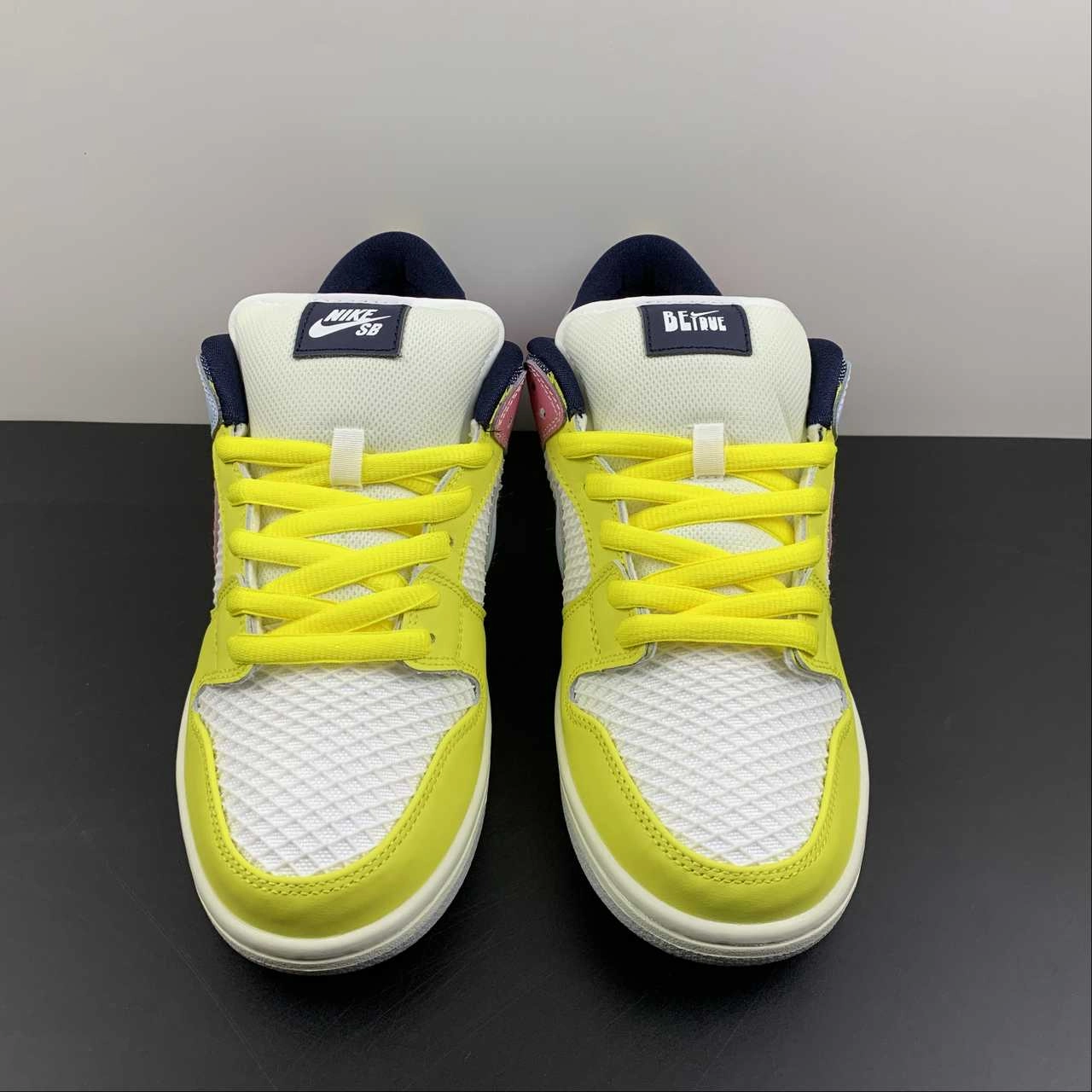 SB Dunk Low Be True Multi-Color DX5933-900 Stabilizing Plate Peak Comfort