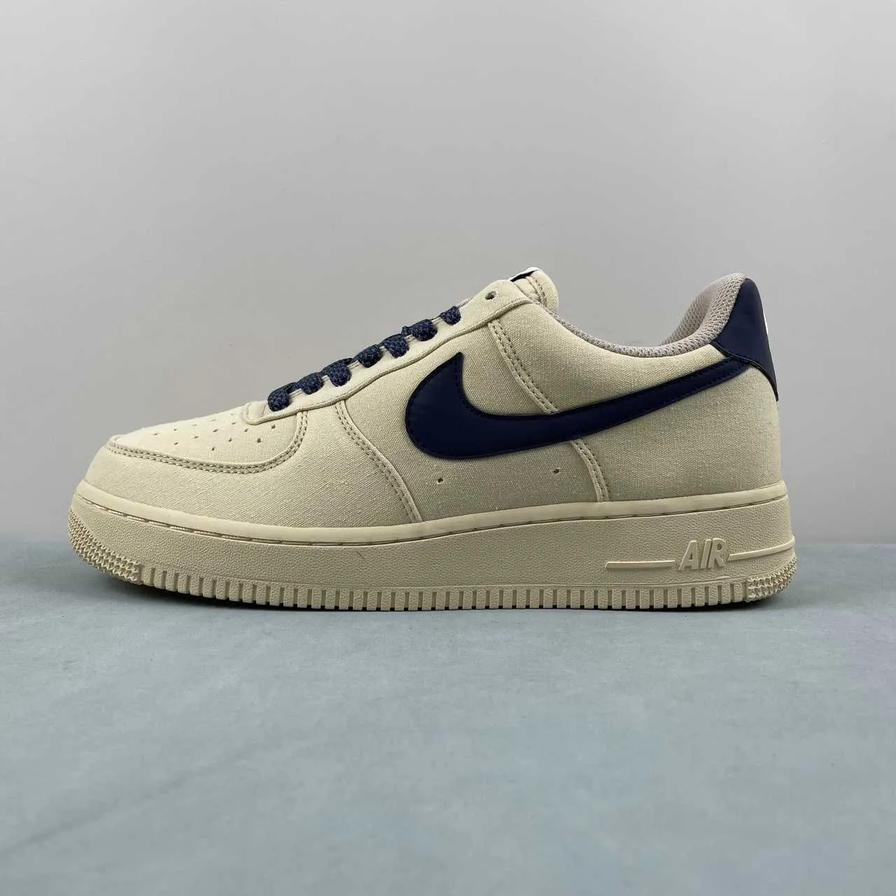 Oasis Hike Party Go Air Force 1 07 Low Beige Deep Blue Reflection 315122-109