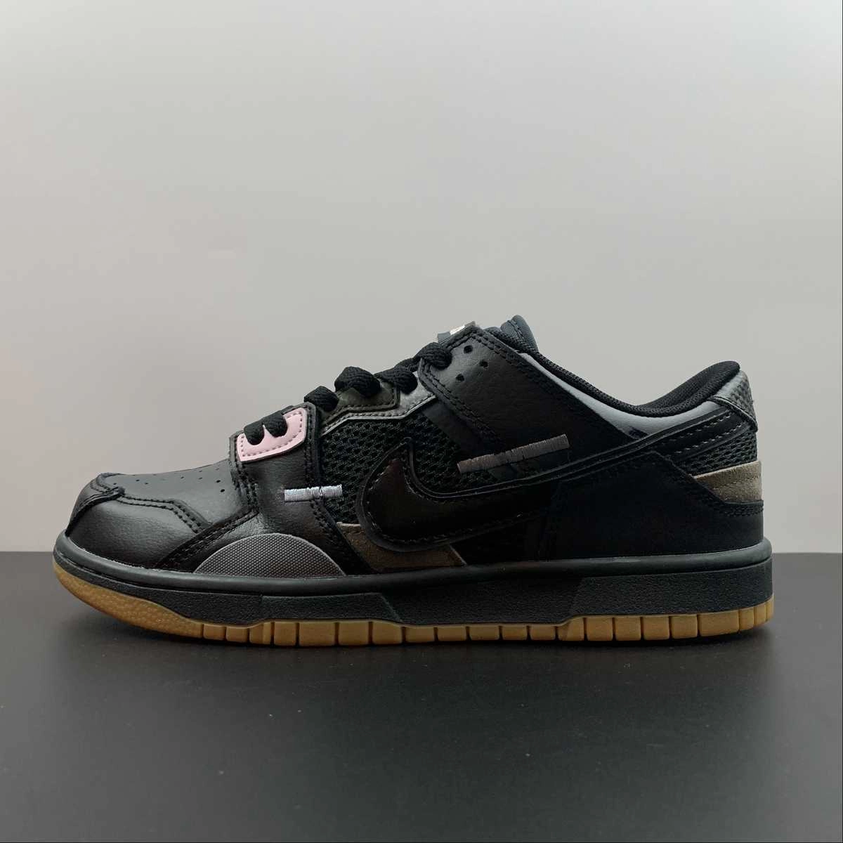 Comfortable Standing Weekend Sport SB Dunk Low Scrap Cool Gray Black Gum DB0500-001
