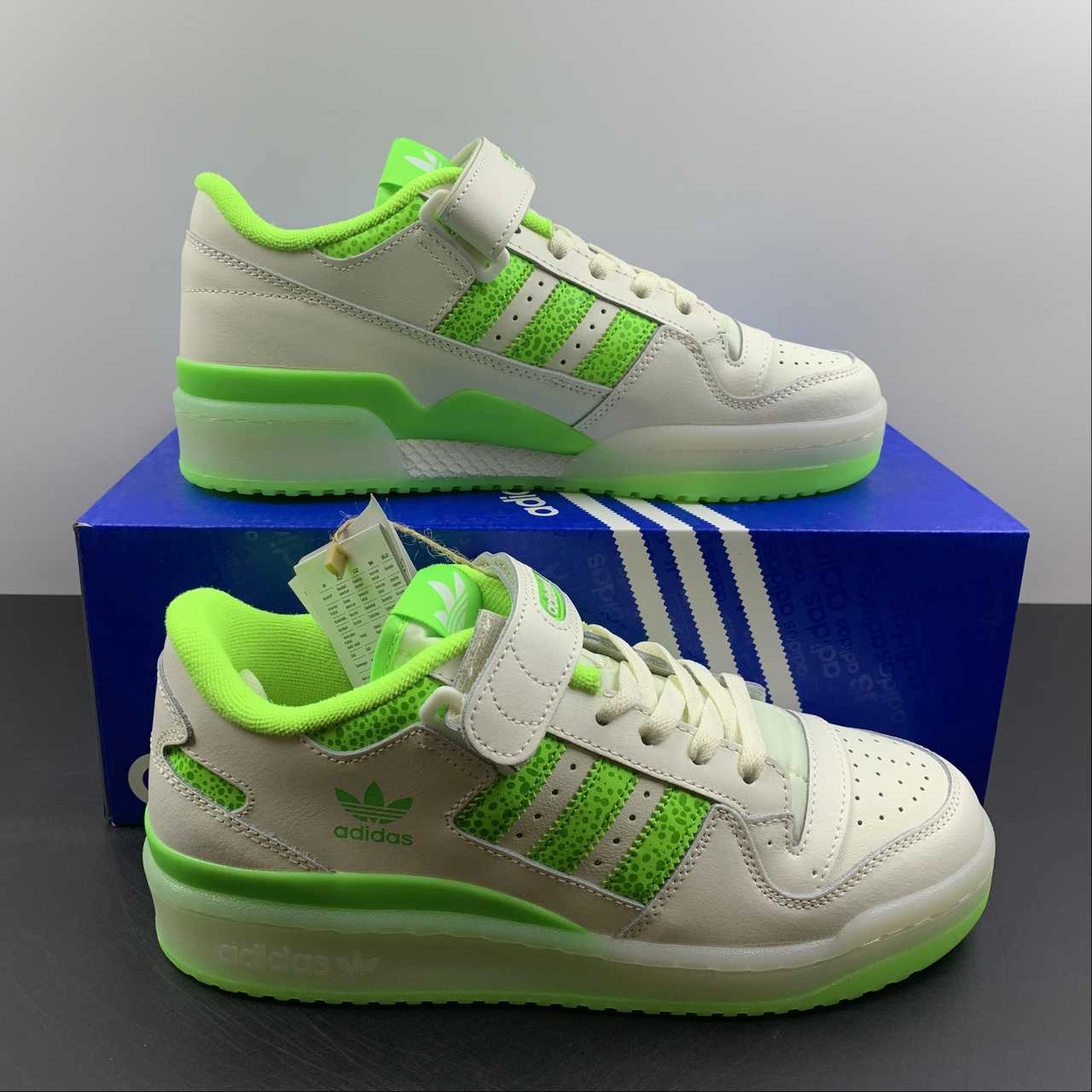 Every Ground Modern Ease Adidas Forum 84 Low White Volt FY8018