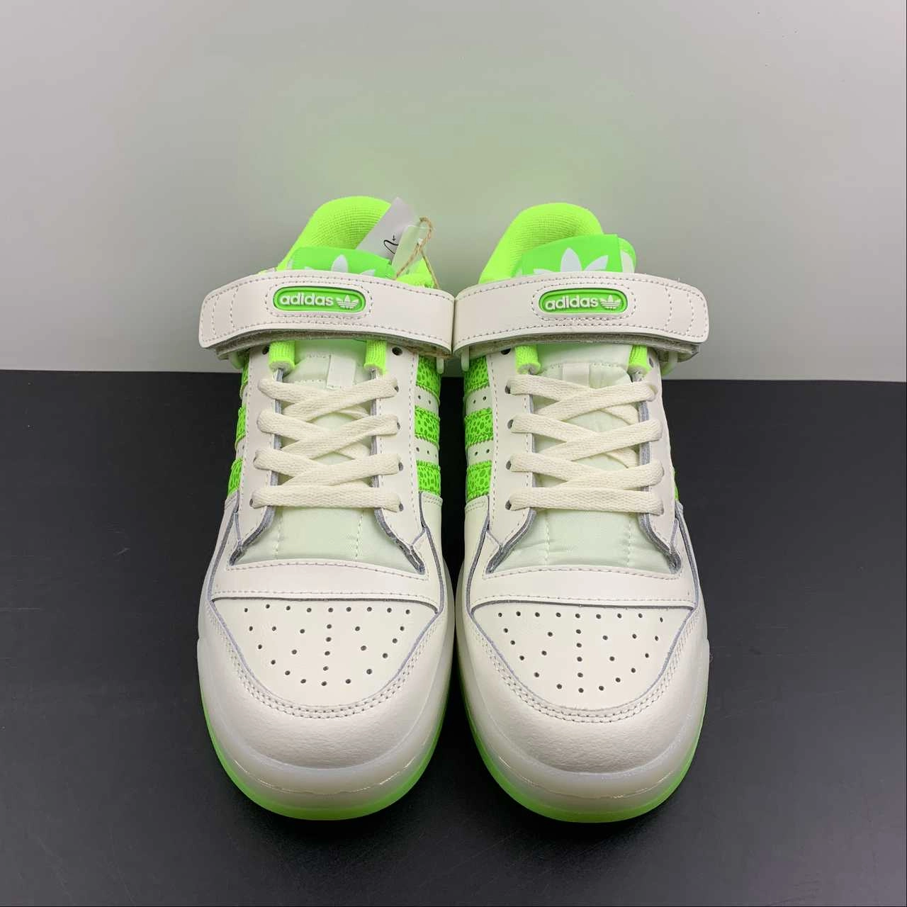 Adidas Forum 84 Low White Volt FY8018 Cushioned traction