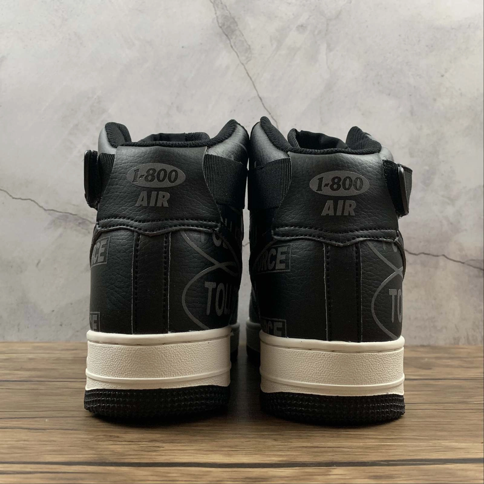 Airy Fit Dynamic Wear Air Force 1 High 07 PRM Toll Free Black Sail Vast Grey CU1414 001