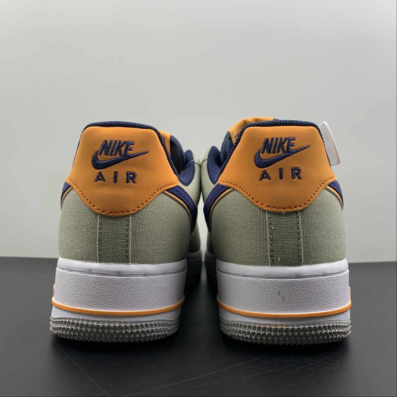 Air Force 1 07 Low Orange Grey Navy Blue DG2296-021 Minimal Weight