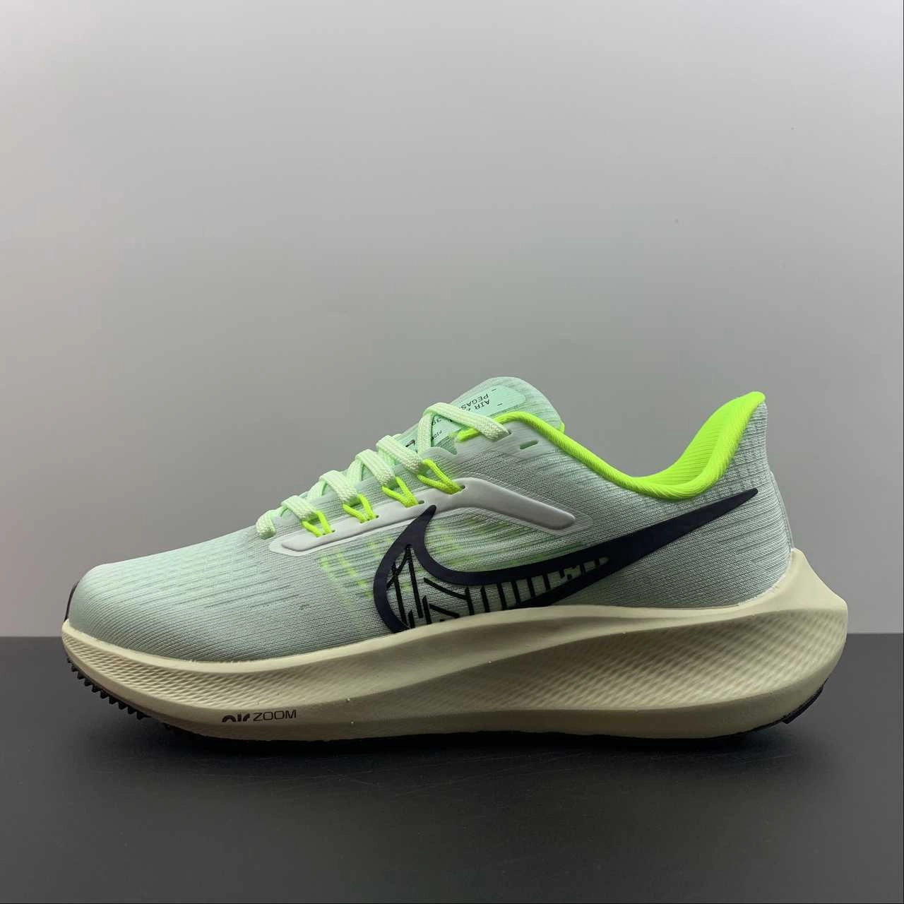 Dynamic Gear Air Zoom Pegasus 39 Light Green Fluorescent Green Metallic Green Black DH4072-301