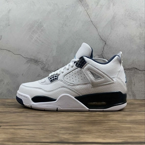 Comfortable Material Air Jordan 4 Retro Ls Legend Blue Midnight White Navy 314254-107