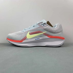 Air Winflo 11 Glacier Blue Barely Volt FJ9509-402 Cushioned arch Calf Focus