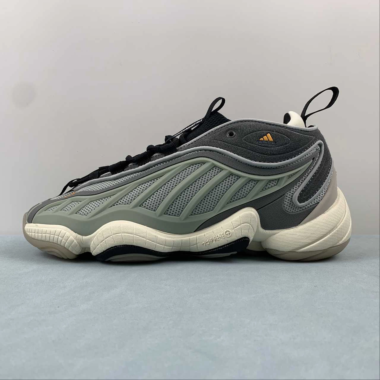 low - top running in humid weather shoes Adidas Yeezy 500 Intimidation Packer Stone Grey GX6124