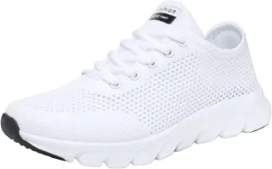 Women Tennis Running Shoes Comfy Non Slip Sports Walking Shoes Lightweight Casual Breathable Sneakers