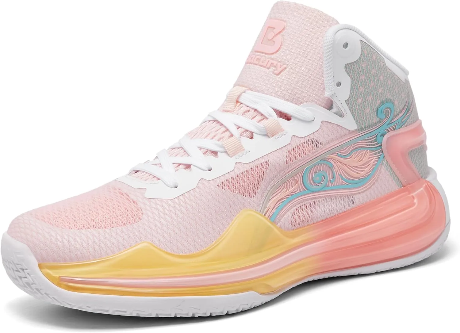 Womens Basketball Shoes Breathable Non Slip Sneakers Lightweight Fashion Outdoor Sports Shoe