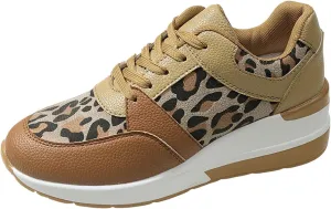 Womens Casual Sneakers Comfortable Flat Bottom Running Tennis Shoes Women Lightweight Lace Up Walking Shoes