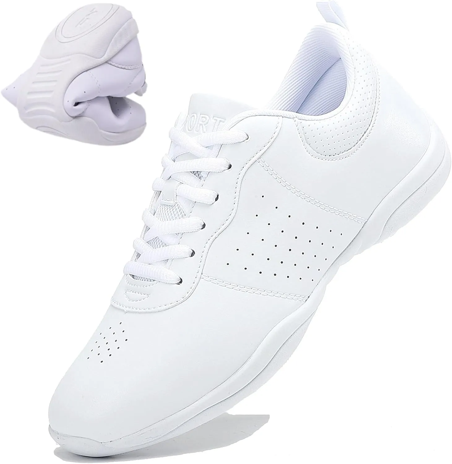 Women's Fashion Sneaker Non Slip Flat Lace Up Running Shoes Casual Comfy Breathable Walking Tennis Shoes