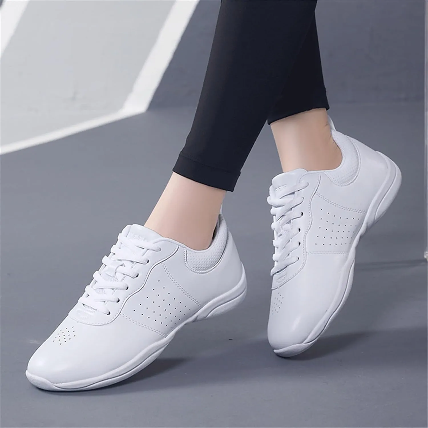 Women's Fashion Sneaker Non Slip Flat Lace Up Running Shoes Casual Comfy Breathable Walking Tennis Shoes