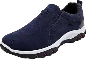 Women's Fashion Sneakers Non Slip Comfortable Hiking Shoes Slip On Orthopedic Shoes Arch Support Walking Shoes