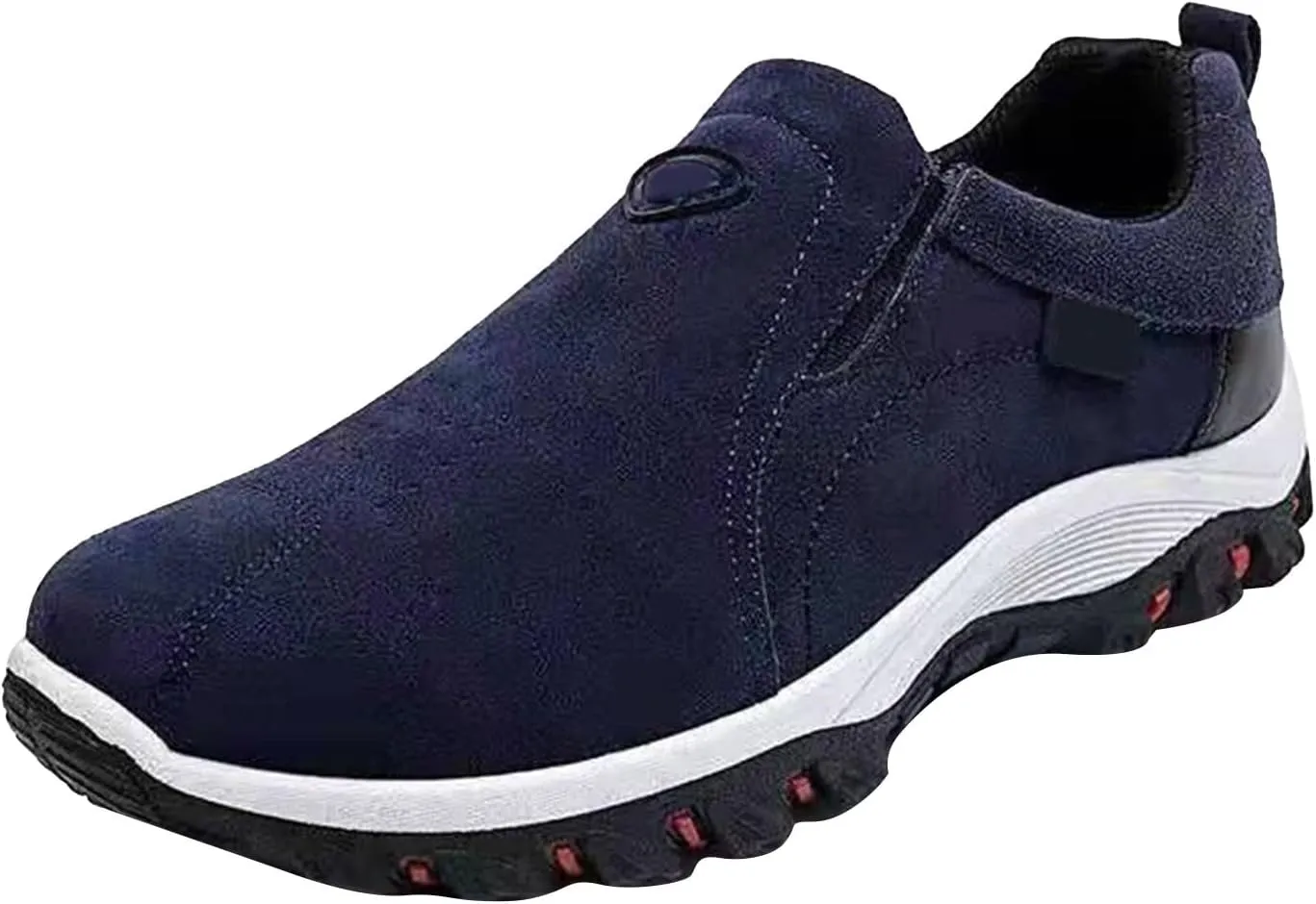 Women's Fashion Sneakers Non Slip Comfortable Hiking Shoes Slip On Orthopedic Shoes Arch Support Walking Shoes