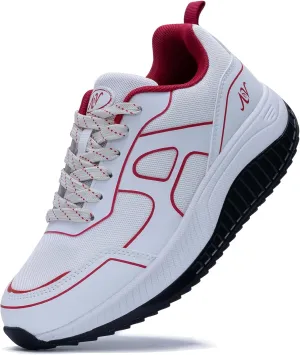 Women's Walking Shoes with Arch Support Orthotic Plantar Fasciitis Sneakers Tennis Running Shoes