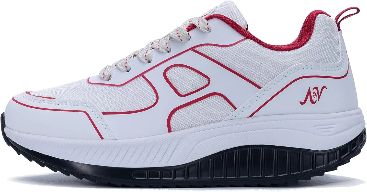 Women's Walking Shoes with Arch Support Orthotic Plantar Fasciitis Sneakers Tennis Running Shoes