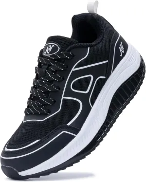 Women's Walking Shoes with Arch Support Orthotic Plantar Fasciitis Sneakers Tennis Running Shoes