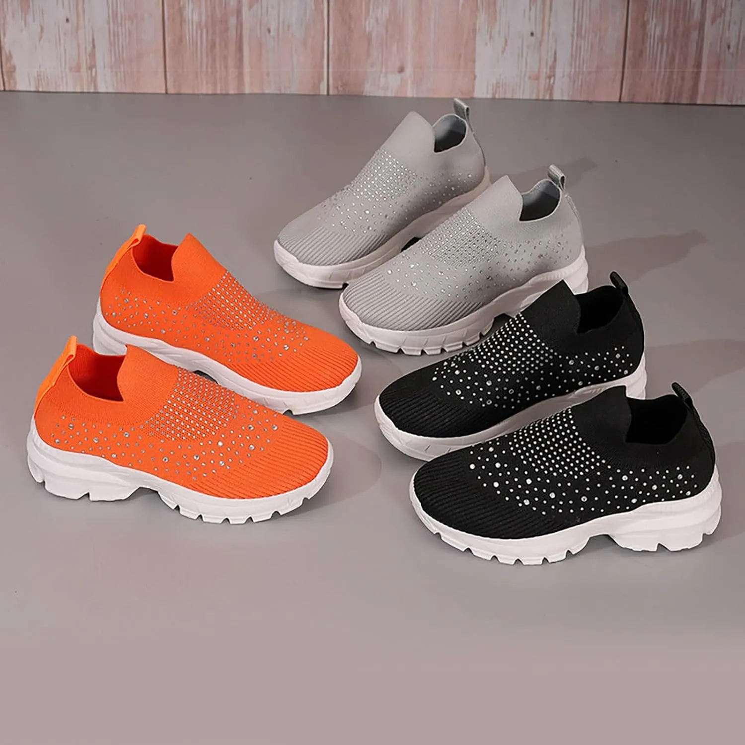 Womens White Platform Sneakers High Top Platform Shoes Fashion Canvas Casual Walking Shoes for Women Women's Navy Loafers Women's Fashion Sneakers