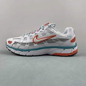 Walk Mode Nike P-6000 White Oracle Aqua Magic Flamingo BV1021 105