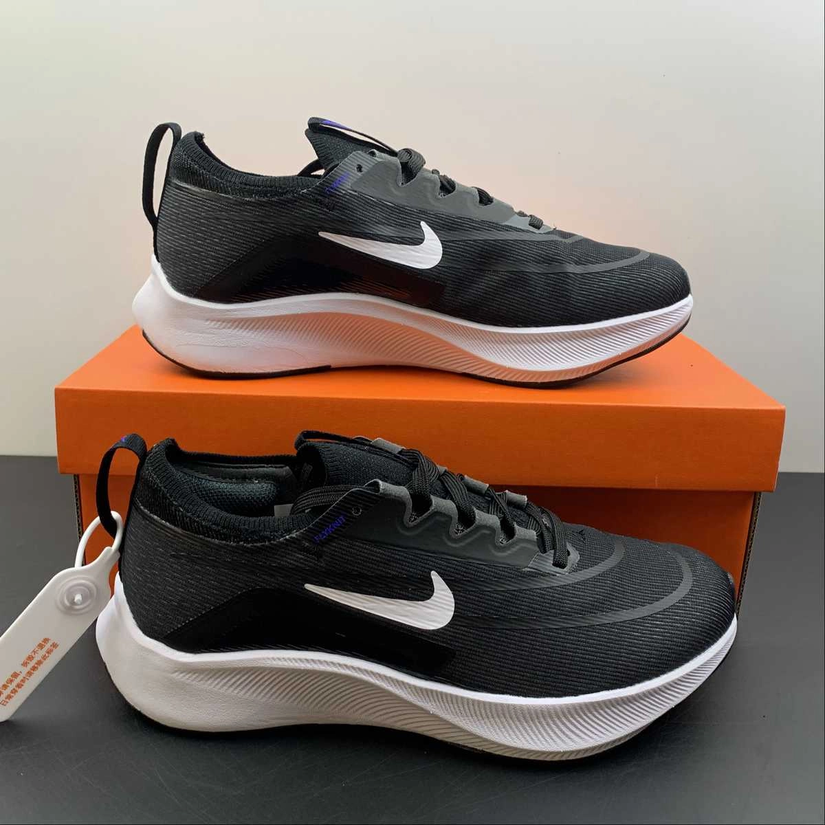 Supportive Outdoor Ready Zoom Fly 4 Black White-Anthracite CT2392-001
