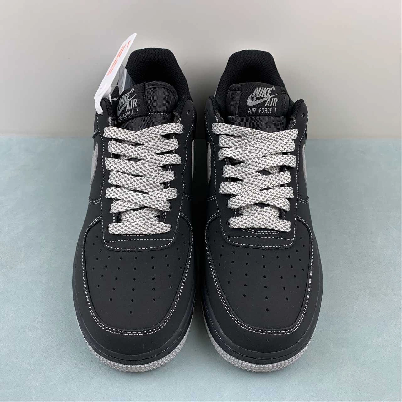 Air Force 1 07 Low Black Silver DH5696-228 Wood Hike Range Hike