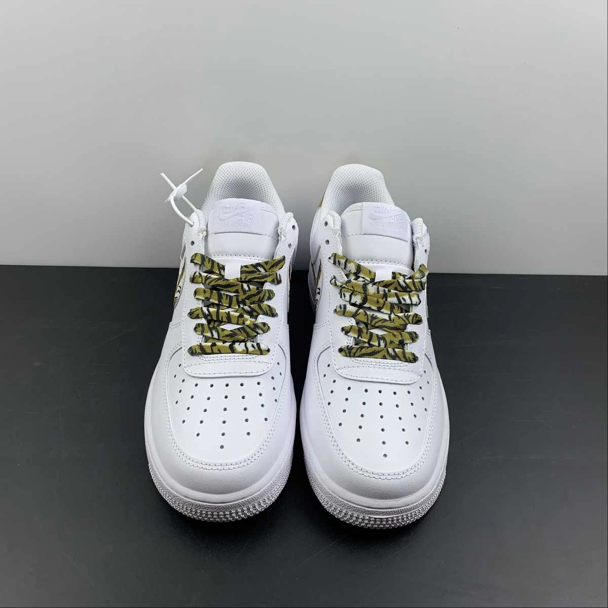 Versatile Footwear Partner Pace Air Force 1 07 Low Tiger Brown Black White CZ0270-108