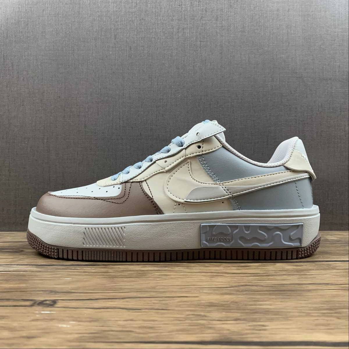 Air Force 1 FONTANKA Beige Brown Compact Build