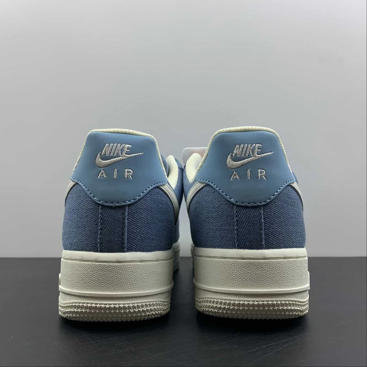 Clean Wear Hybrid Look Air Force 1 Low Denim Blue Beige White DG2296-004