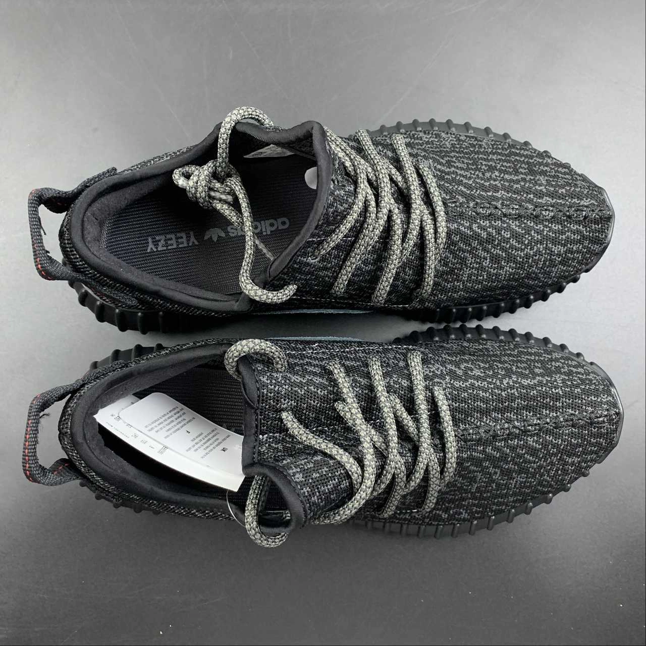 Adidas Yeezy Boost 350 ??Pirate Black?? BB5350 running in a dock area shoes breathable - lining - breathability shoes