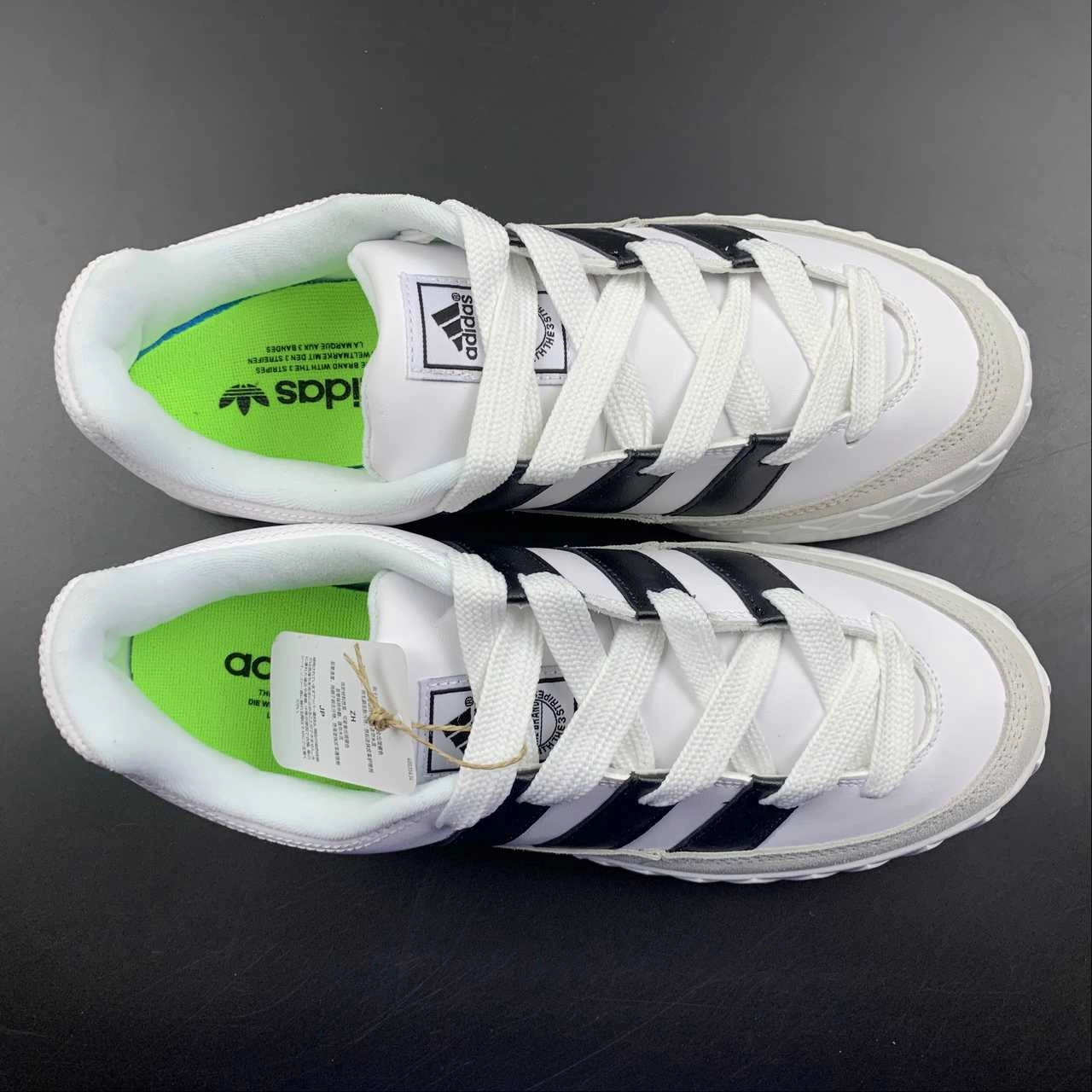 Off Adidas Team Court White Black DB2911