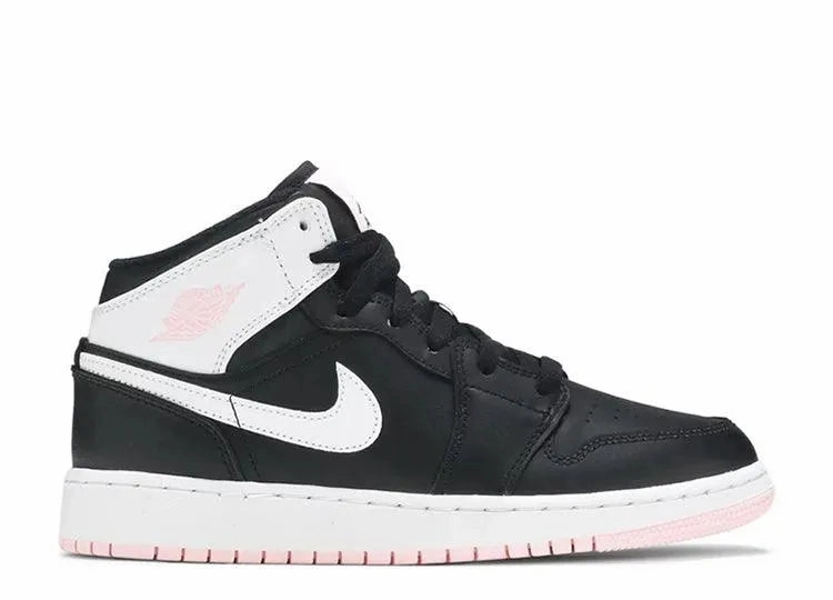 Air Jordan 1 Mid Arctic Pink Black (GS) Comfy Routine Relaxed Look