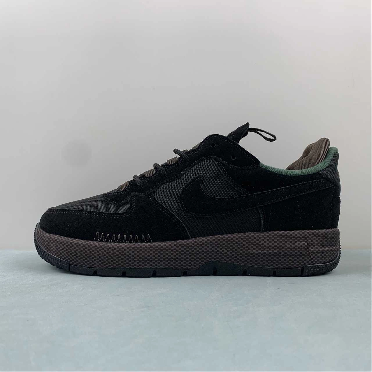 Leap Hike Winter Vibe Air Force 1 Low Wild Black Velvet Brown Cedar Campfire Orange FB2348-001