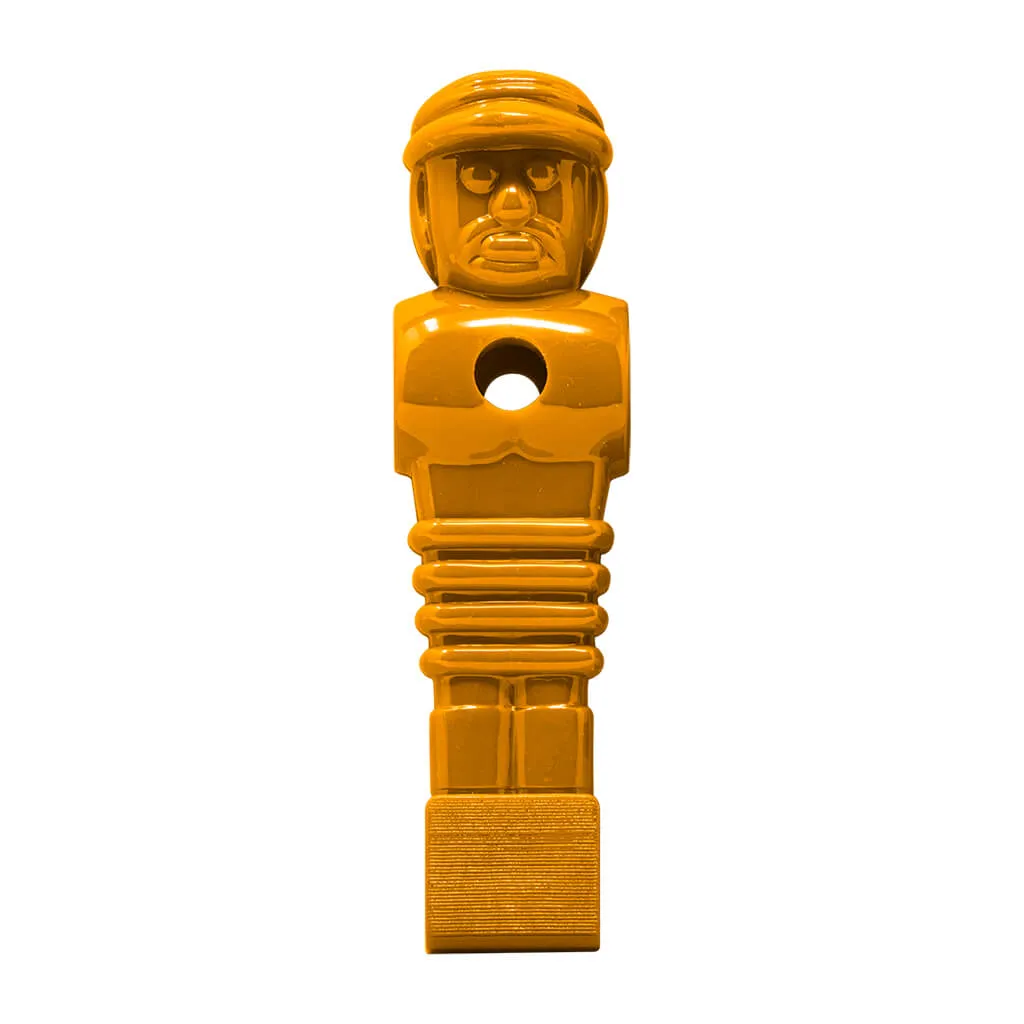 YELLOW FOOSBALL REPLACEMENT PLAYER HOLE 16MM 5/8"
