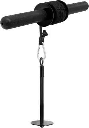 Yes4All Wrist and Forearm Blaster - Wrist Roller & Forearm Roller for Training, Workout - Wrist/Arm Blaster - Fit 1-Inch Standard & 2-Inch Olympic Weight Plates