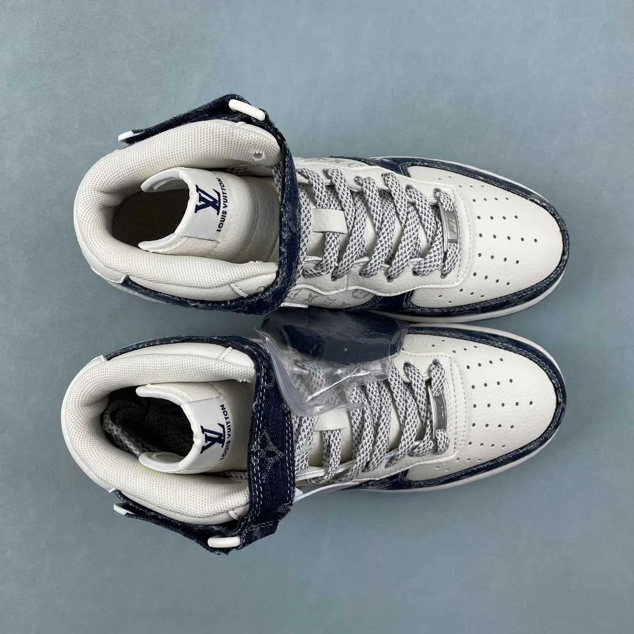 Air Force 1 07 Mid LV Gray Yellow White DV9988 600 No Bulk