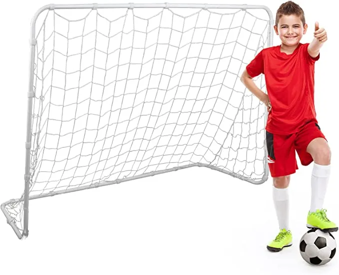 ZENY™ Portable Soccer Goals for Backyard 6x4ft Kids Soccer Goal Net and Hockey Goal for Backyard Outdoor Games
