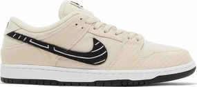 Nike Dunk Low SB Albino & Preto Jiu Jitsu W Customizable Fit Mechanism Performance Fit
