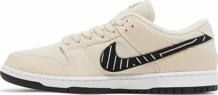 Gel Infused Heel Pad Nike Dunk Low SB Albino & Preto Jiu Jitsu W