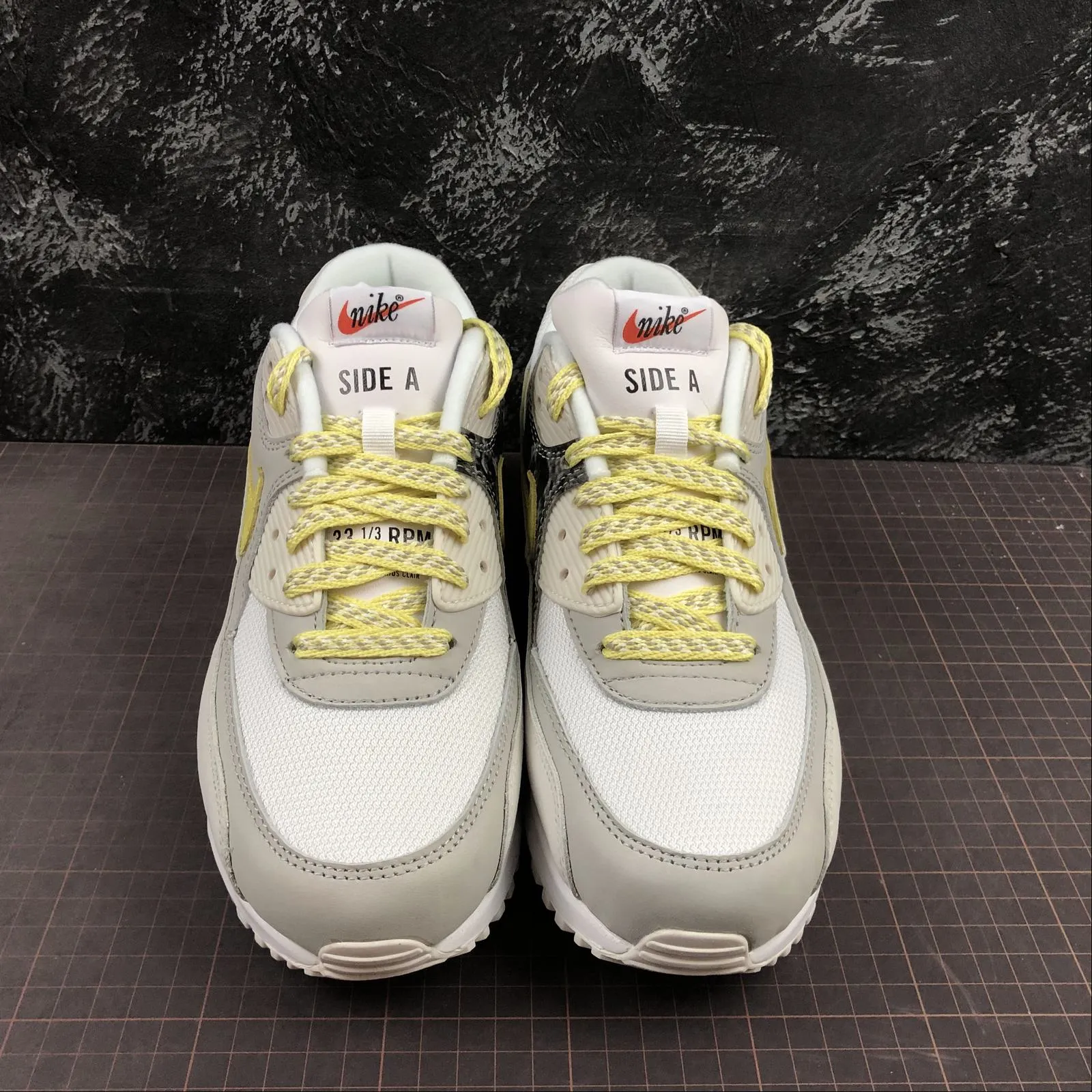Air Max 90 PRM Side A Light White Frost Lemon Bone CI6394-100 personalized shoes