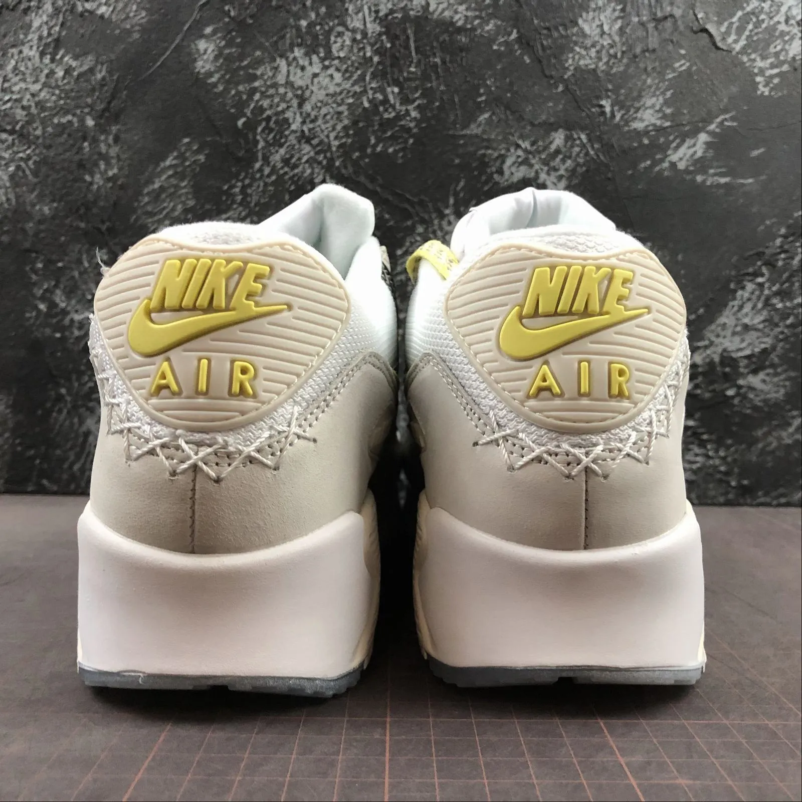 Air Max 90 PRM Side A Light White Frost Lemon Bone CI6394-100 Biathlon